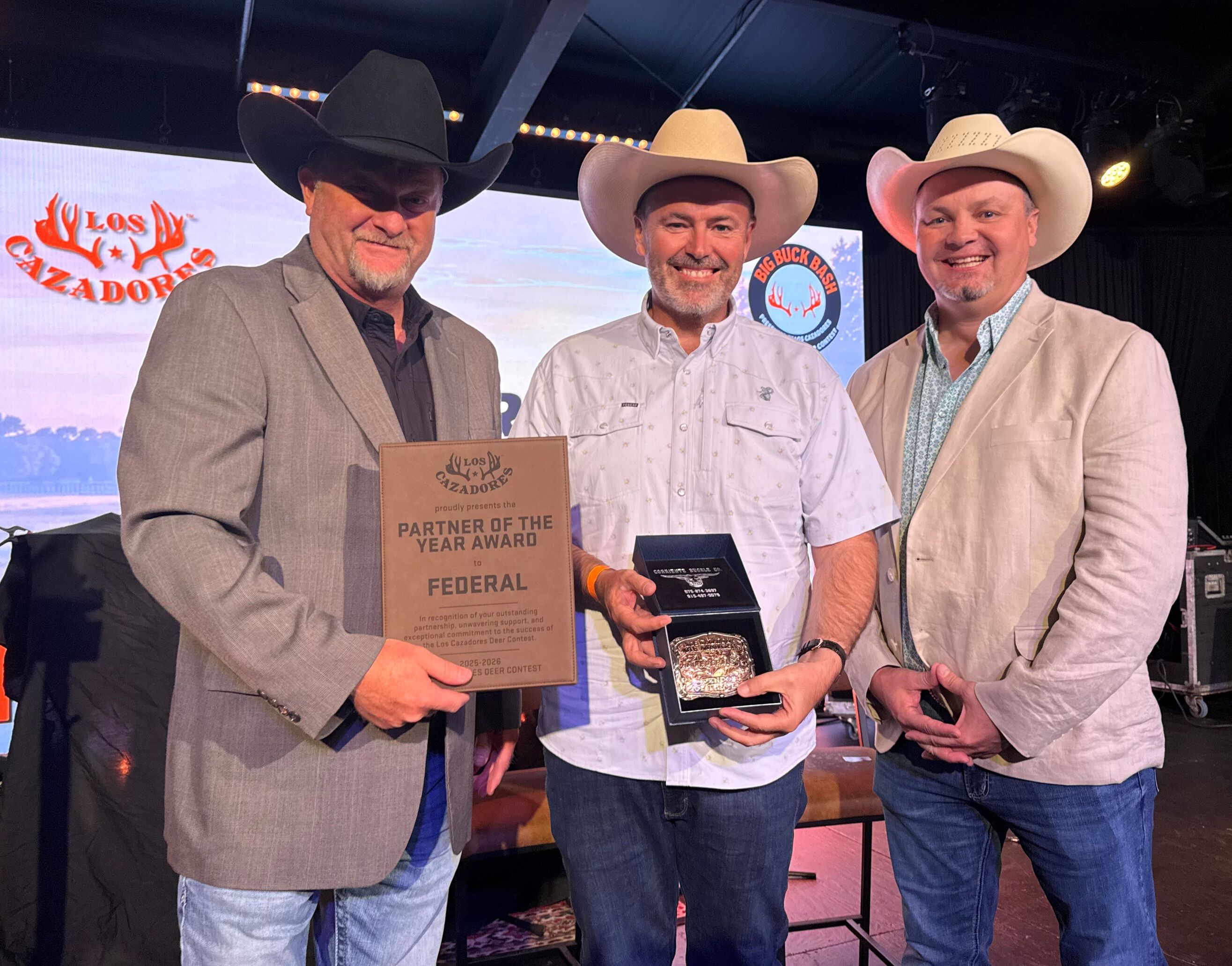 Federal Ammunition Named Vendor Partner of the Year by Los Cazadores